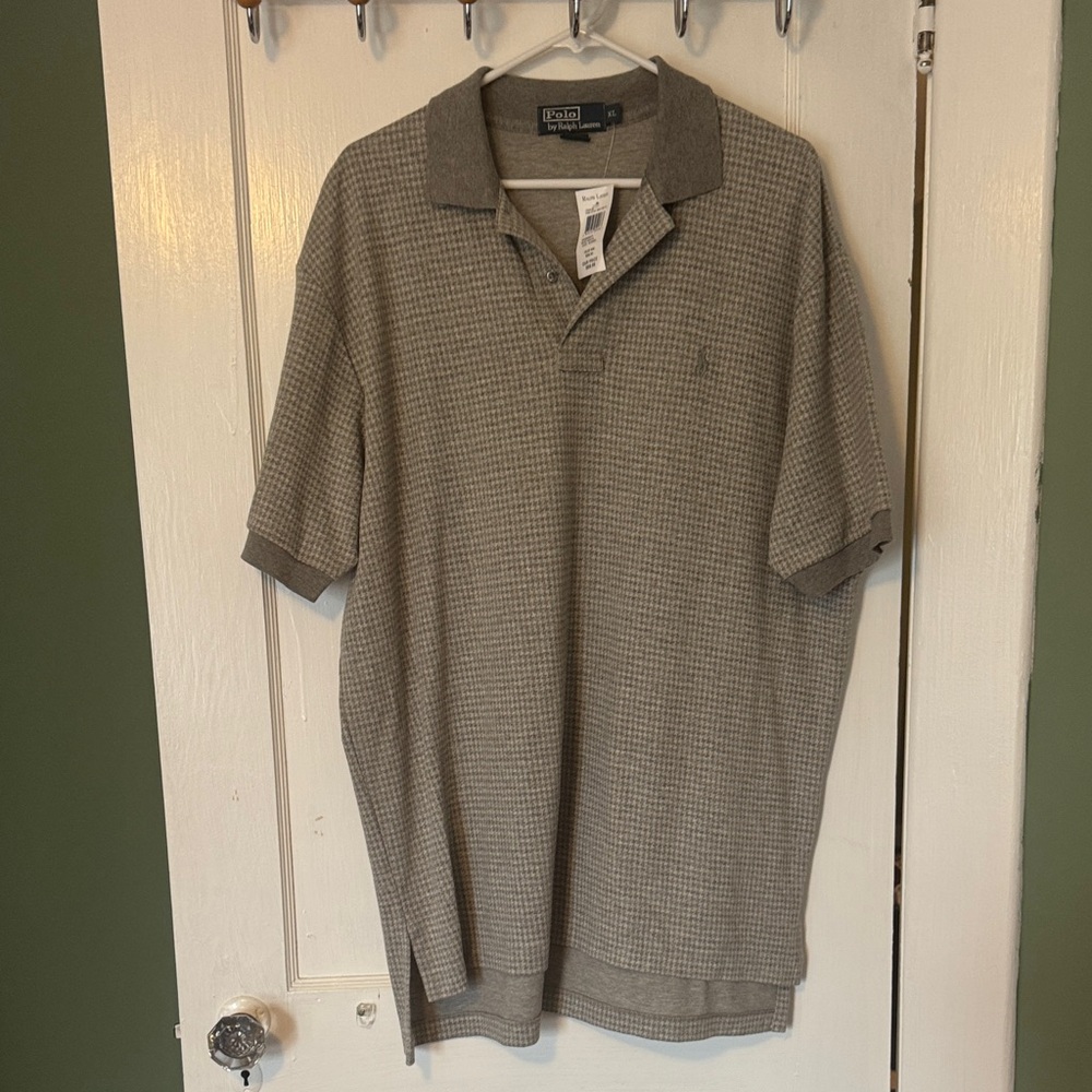 Polo by Ralph Lauren Men's Gray Polo Shirt